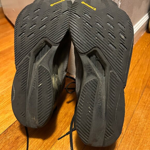 adidas Adizero Boston 12 Shoes - Black - size 10 - very worn beaters - Picture 5 of 5